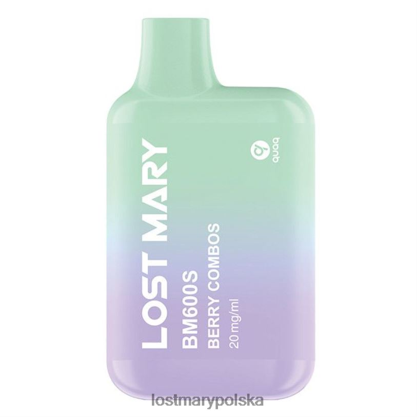 LOST MARY Vape Polska - jednorazowy waporyzator Lost Mary BM600s 20 mg kombinacje jagodowe L4FV171