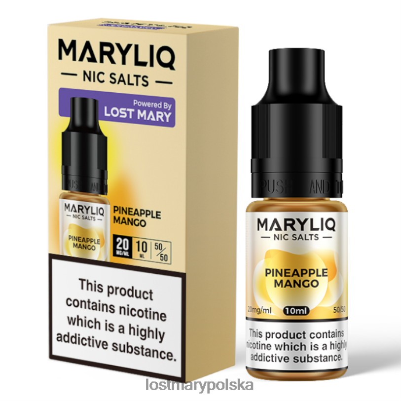 LOST MARY Flavours - sole Lost Mary Maryliq Nic - 10ml Ananas L4FV214