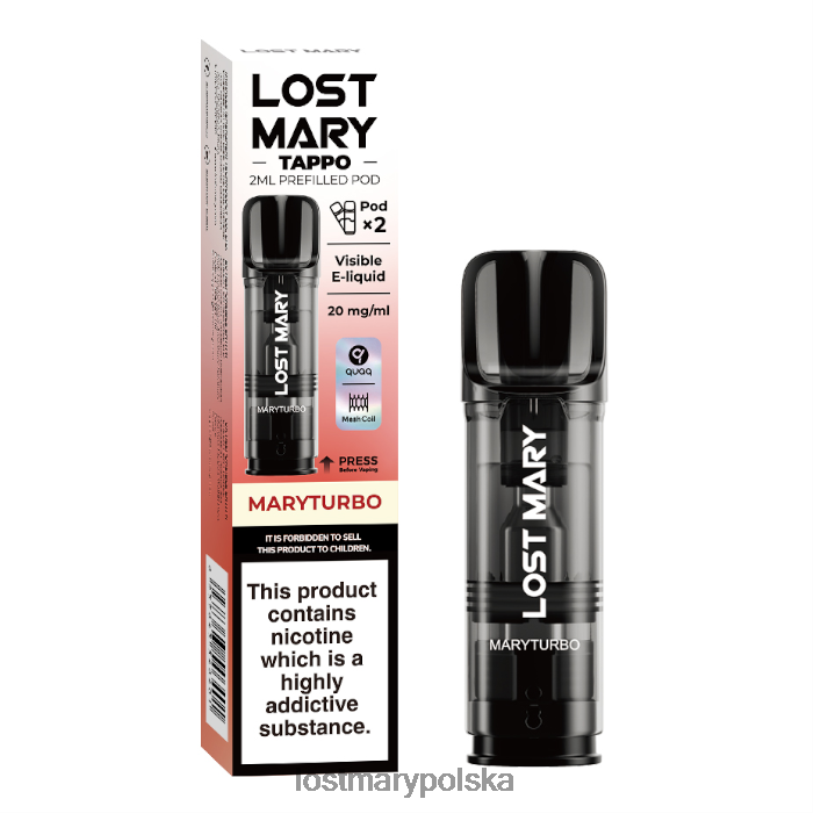 LOST MARY Online - kapsułki Lost Mary Tappo - 20 mg - 2 szt maryturbo L4FV185